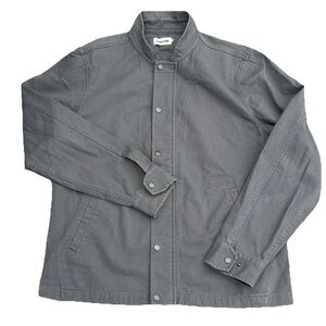 Taylor Stitch USA made Green Herringbone Twill Cotton Canvas Jacket 42 Medium